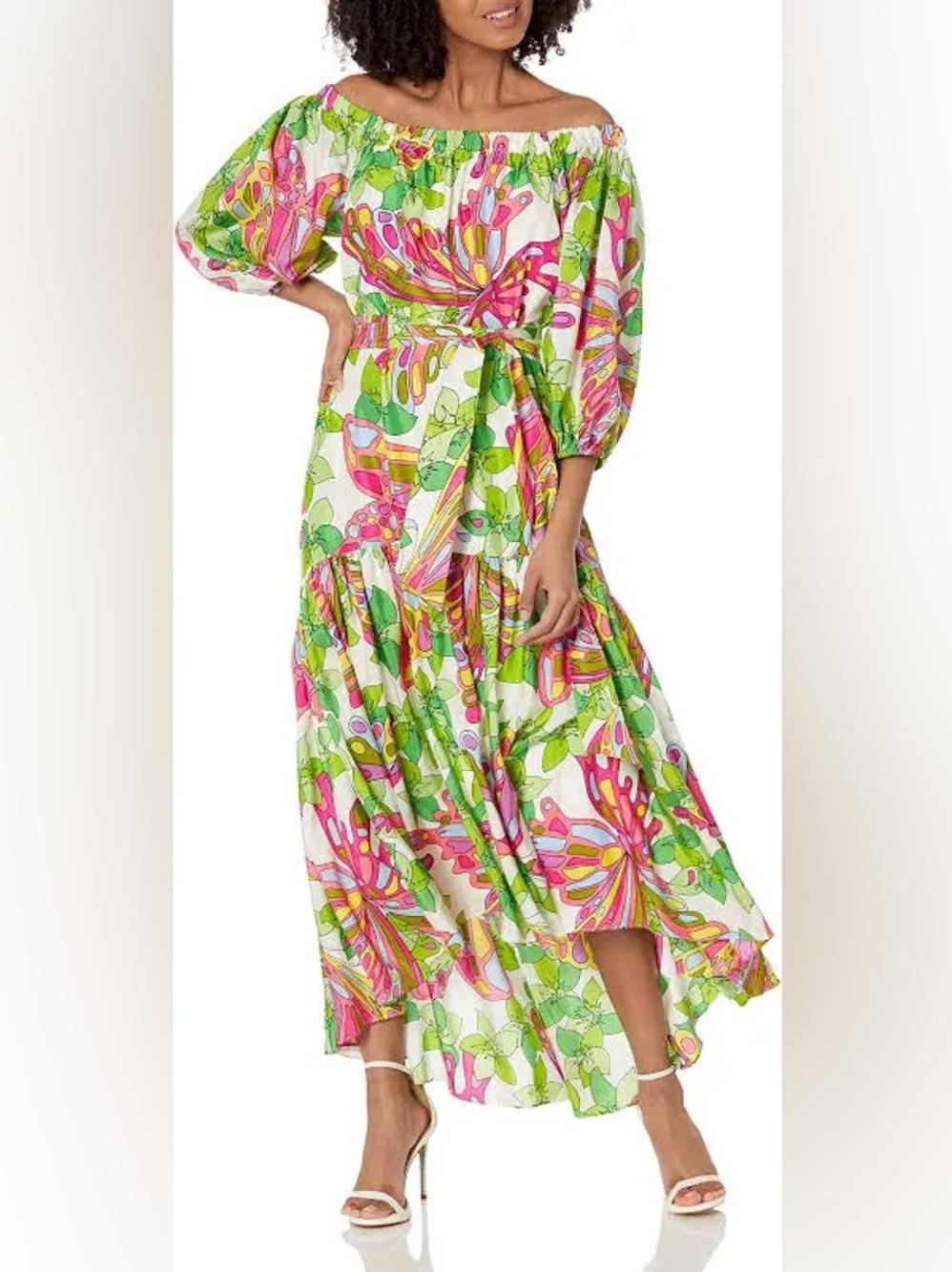 Trina Turk Eye Popping Maxi Dress